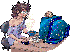 femme devant son ordinateur